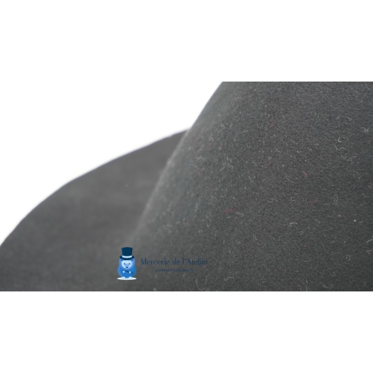 ウールフェルト カペリーヌ 180g - ブラック