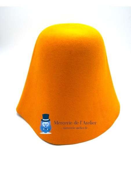 Cono feltro di coniglio - Giallo Ranuncolo