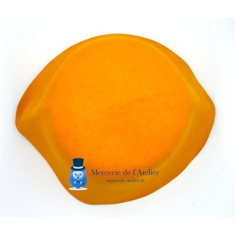 Kaninchenhaarfilz-Stumpen - Butterblumengelb