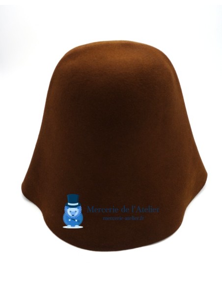Cono fieltro de conejo - Café