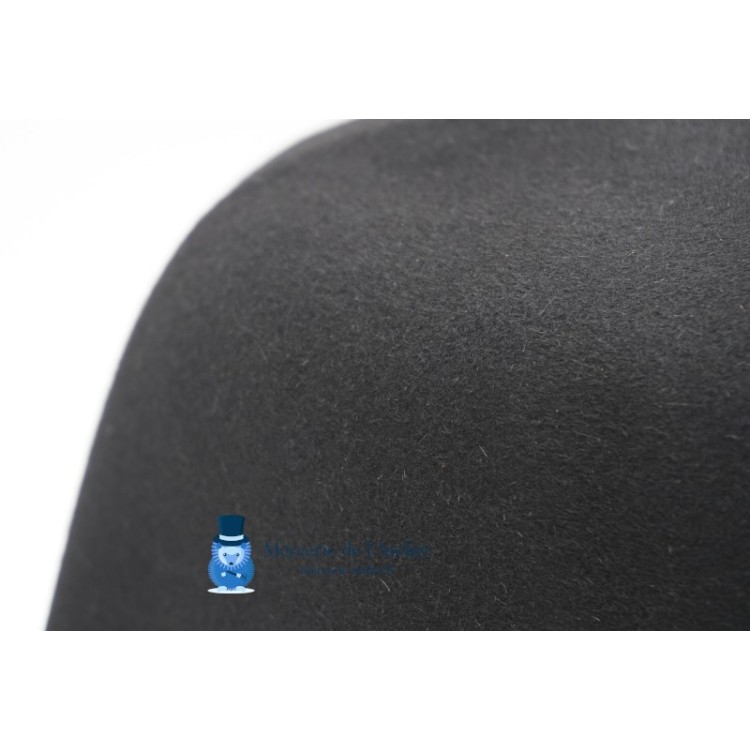 Cono in feltro di pelo di coniglio - Nero