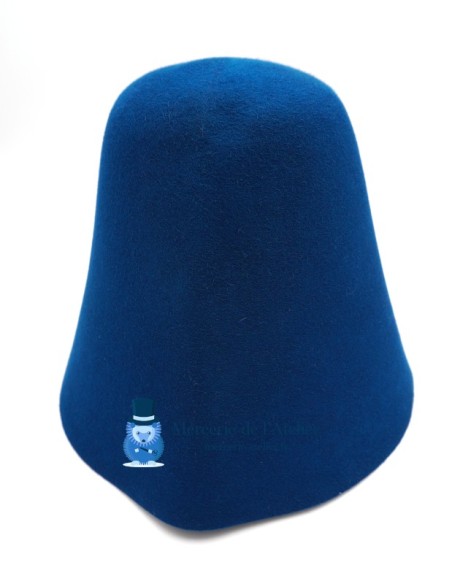 Cono feltro di coniglio - Blu Anatra