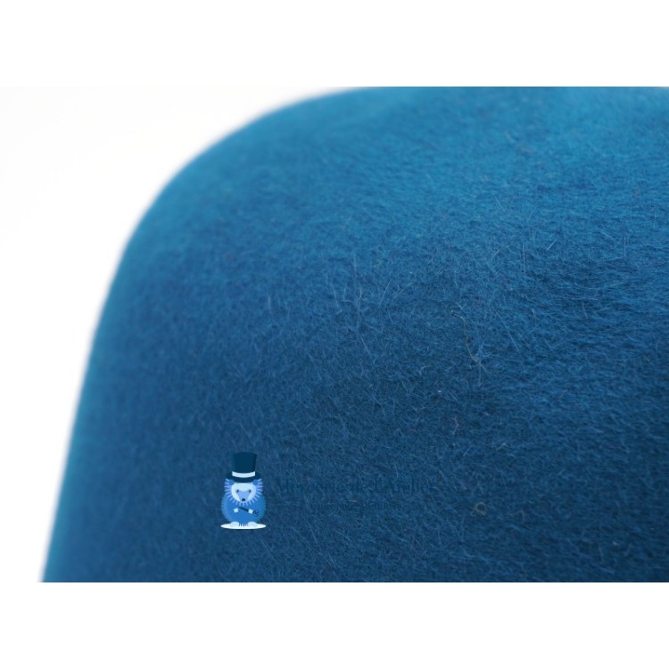 Cono feltro di coniglio - Blu Anatra