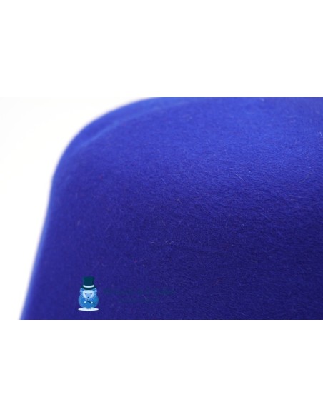 Cono feltro di coniglio - Blu Reale