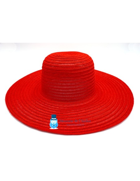Capeline de cânhamo - Vermelho Cereja