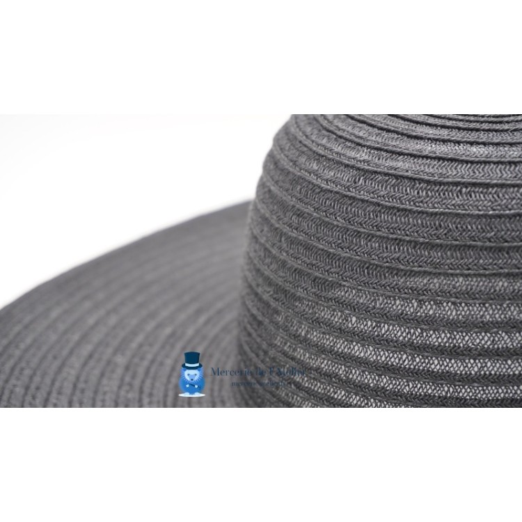 Capeline in canapa - Nero
