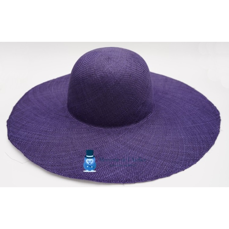 Capelina de ramio - Azul Marino Oscuro