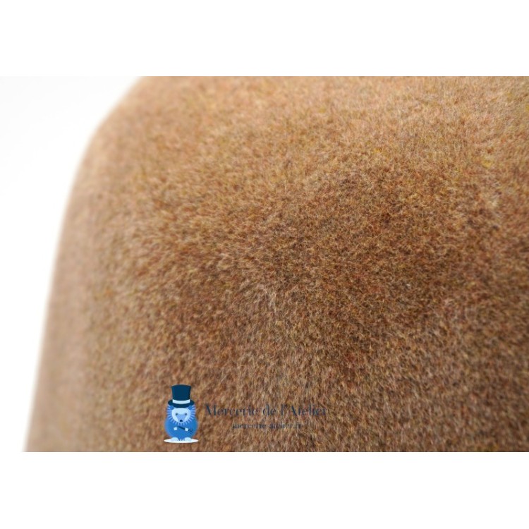 Velour felt cone - Wet Sand