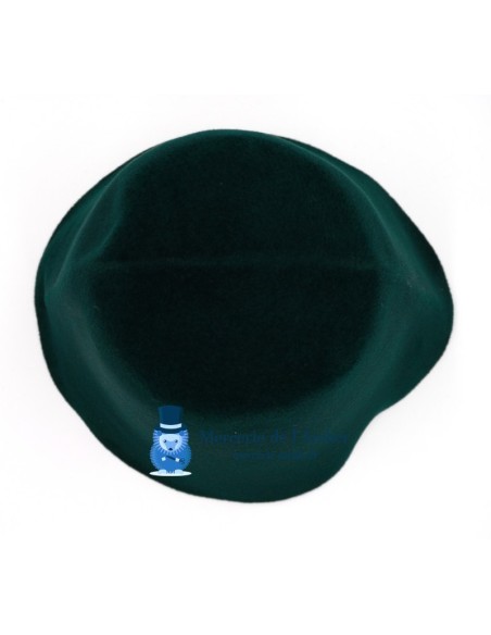 Cono de fieltro de conejo aterciopelado - Verde Bosque 2