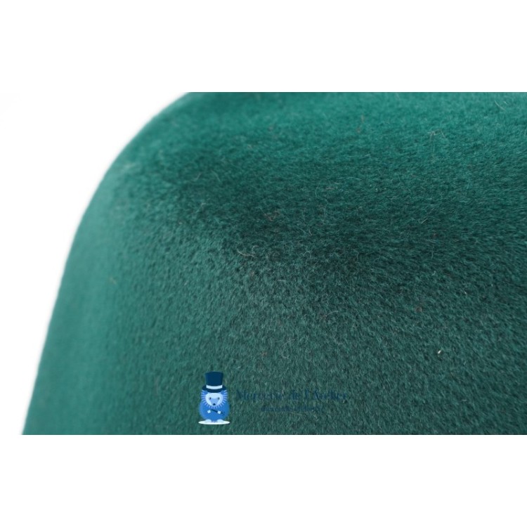 Cono de fieltro de conejo aterciopelado - Verde Bosque