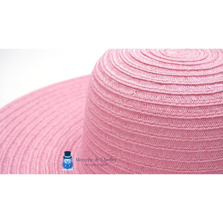 Cappellina in canapa - Rosa Confetto
