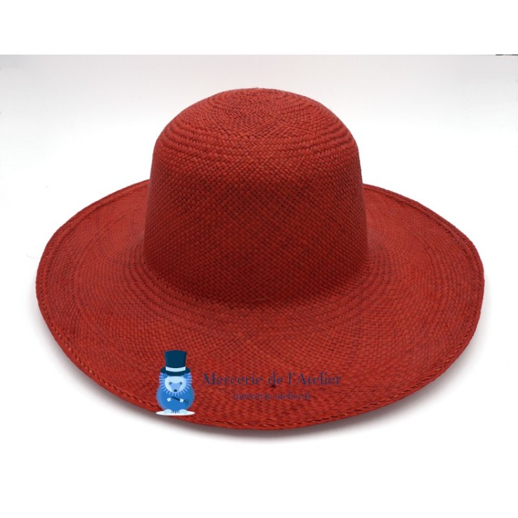 Capeline panama - Rosso Mattone