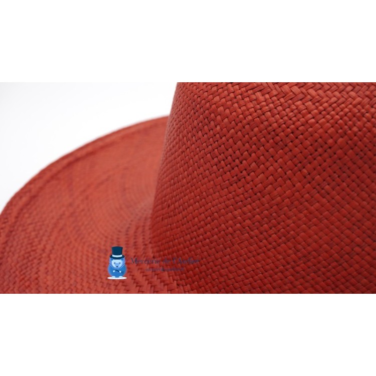 Capelina panamá - Rojo Ladrillo